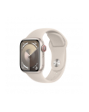 Apple Watch Series 9, Smartwatch (beige/beige, aluminum, 41 mm, sports band, cellular) - nr 9