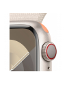 Apple Watch Series 9, Smartwatch (silver/beige, aluminum, 41 mm, Sport Loop, Cellular) - nr 4