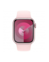 Apple Watch Series 9, Smartwatch (silver/rose, aluminum, 41 mm, sports bracelet, cellular) - nr 2