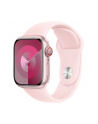 Apple Watch Series 9, Smartwatch (silver/rose, aluminum, 41 mm, sports bracelet, cellular) - nr 3