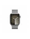 Apple Watch Series 9, Smartwatch (silver/silver, stainless steel, 41 mm, Milanese bracelet, cellular) - nr 13