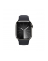 Apple Watch Series 9, Smartwatch (graphite/dark blue, stainless steel, 41 mm, sports strap, cellular) - nr 2