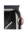 Apple Watch Series 9, Smartwatch (graphite/dark blue, stainless steel, 41 mm, sports strap, cellular) - nr 9