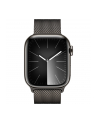 Apple Watch Series 9, Smartwatch (graphite/graphite, stainless steel, 41 mm, Milanese bracelet, cellular) - nr 10