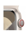 Apple Watch Series 9, Smartwatch (silver/beige, aluminum, 45 mm, sports bracelet, cellular) - nr 10