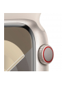 Apple Watch Series 9, Smartwatch (silver/beige, aluminum, 45 mm, sports bracelet, cellular) - nr 2