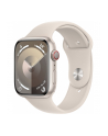 Apple Watch Series 9, Smartwatch (silver/beige, aluminum, 45 mm, sports bracelet, cellular) - nr 7