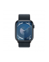 Apple Watch Series 9, Smartwatch (dark blue/dark blue, aluminum, 45 mm, Sport Loop, Cellular) - nr 3