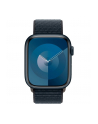 Apple Watch Series 9, Smartwatch (dark blue/dark blue, aluminum, 45 mm, Sport Loop, Cellular) - nr 9