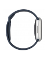 Apple Watch Series 9, Smartwatch (silver/dark blue, aluminum, 45 mm, sports band, cellular) - nr 16