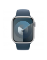 Apple Watch Series 9, Smartwatch (silver/dark blue, aluminum, 45 mm, sports band, cellular) - nr 8