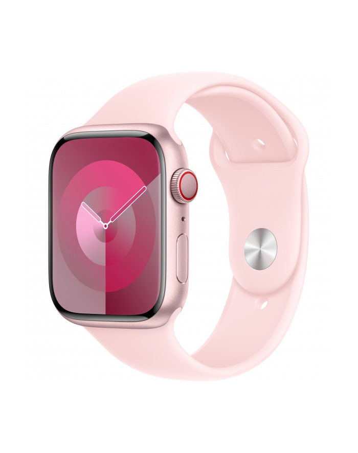 Apple Watch Series 9, Smartwatch (pink, aluminum, 45 mm, sports bracelet, cellular) główny