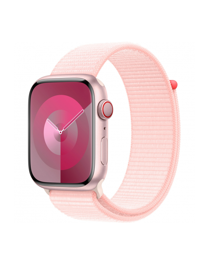 Apple Watch Series 9, Smartwatch (rose gold/rose, aluminum, 45 mm, Sport Loop, Cellular) główny