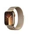 Apple Watch Series 9, Smartwatch (gold/gold, stainless steel, 45 mm, Milanese bracelet, cellular) - nr 1
