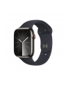 Apple Watch Series 9, Smartwatch (graphite/Kolor: CZARNY, stainless steel, 45 mm, sports strap, cellular) - nr 1