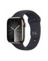 Apple Watch Series 9, Smartwatch (graphite/Kolor: CZARNY, stainless steel, 45 mm, sports strap, cellular) - nr 7