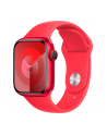 Apple Watch Series 9, Smartwatch (Red/Red, Aluminum, 41 mm, Sport Band) - nr 2