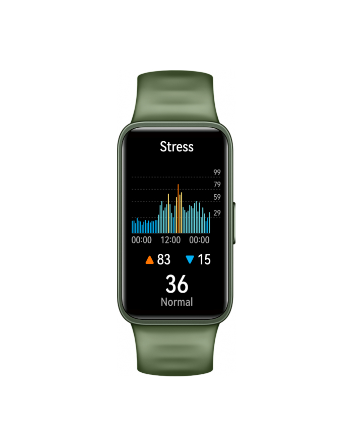 Smartphome Huawei Band 8 (Ahsoka-B19), fitness tracker (green, silicone bracelet) główny
