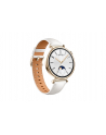 Smartphome Huawei Watch GT4 41mm (Aurora-B19L), smartwatch (gold/Kolor: BIAŁY, Kolor: BIAŁY-brown leather strap) - nr 6