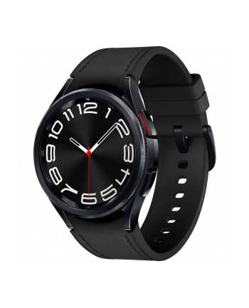SAMSUNG Galaxy Watch6 Classic (R955), Smartwatch (Kolor: CZARNY, 43 mm, LTE)