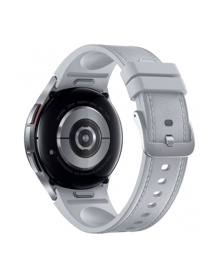 SAMSUNG Galaxy Watch6 Classic (R955), Smartwatch (silver, 43 mm, LTE) główny