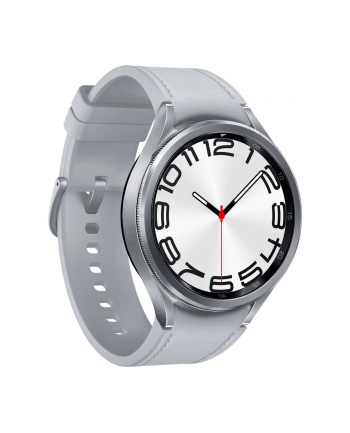 SAMSUNG Galaxy Watch6 Classic (R960), Smartwatch (silver, 47 mm)