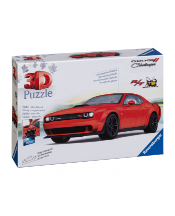 Ravensburger 3D Puzzle Dodge Challenger R/T Scat Pack Widebody (145 Pieces)