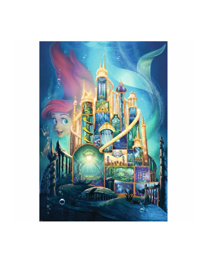 Ravensburger Puzzle Disney Castle: Ariel (1000 pieces) główny