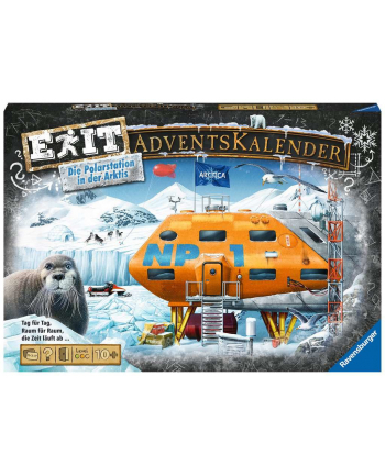 Ravensburger Exit Advent Calendar Polar Station, puzzle game