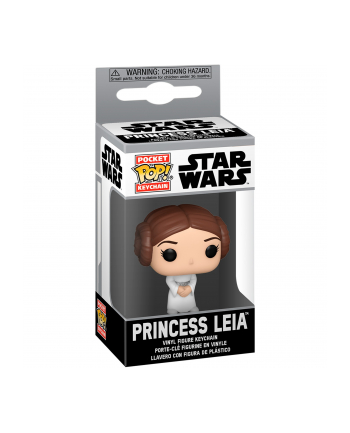 Funko POP! Keychain Star Wars - Princess Leia, toy figure (7.6 cm)