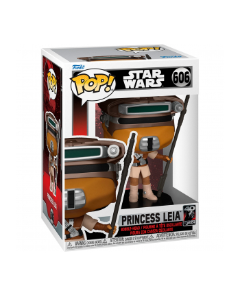 Funko POP! Star Wars - Princess Leia as Boushh, toy figure (10.9 cm)