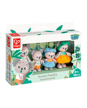 Hape koala family toy figure