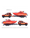 Majorette Land Rover fire engine with boat, toy vehicle - nr 3