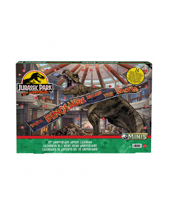 Mattel Jurassic World Minis Advent Calendar 2023, toy figure główny