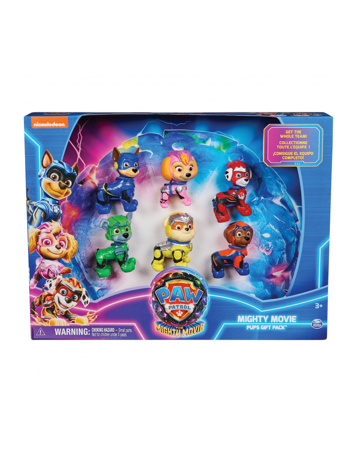 spinmaster Spin Master Paw Patrol: The Mighty Movie Gift Set with 6 Superhero Toy Figures główny