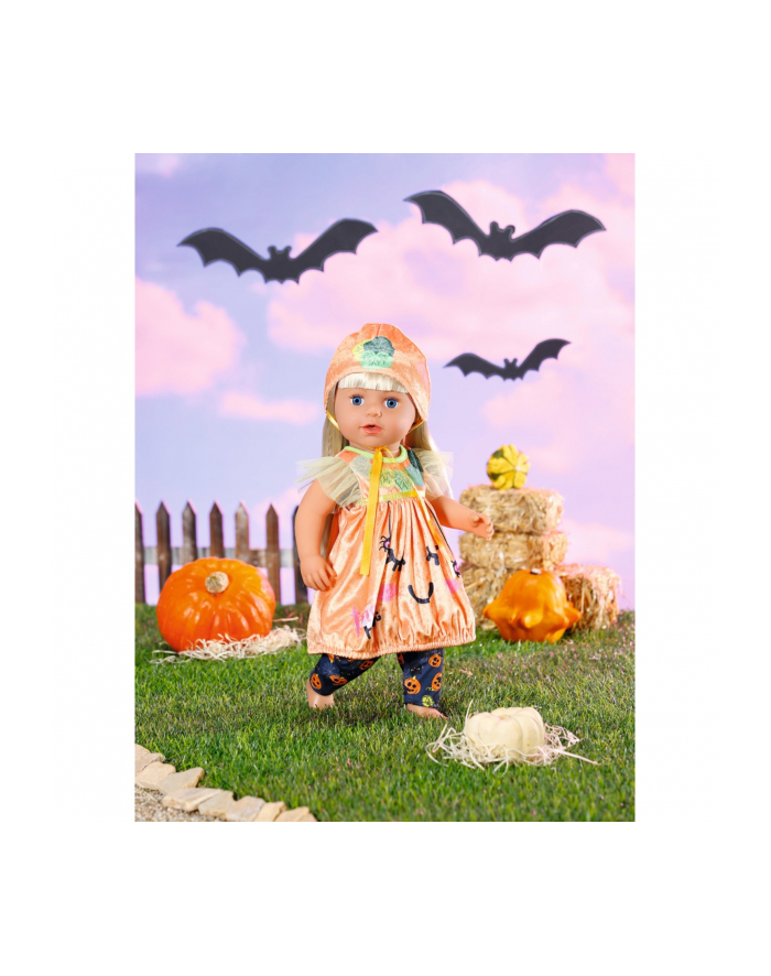 ZAPF Creation BABY born Halloween pumpkin dress, doll accessories (43 cm) główny