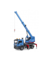 BRUD-ER MAN TGS crane truck, model vehicle - nr 15