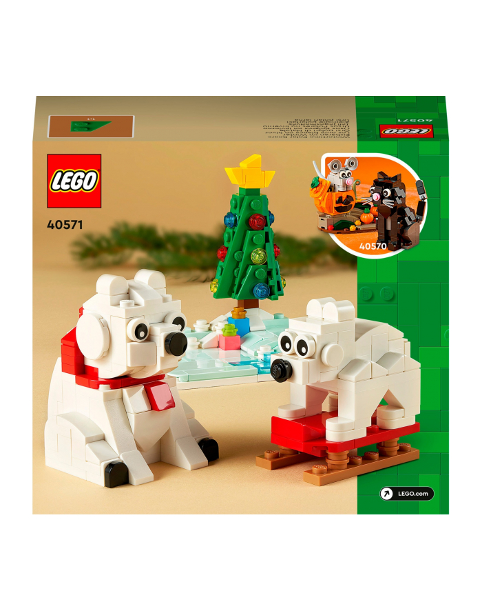 LEGO 40571 Polar Bears in Winter, construction toy główny