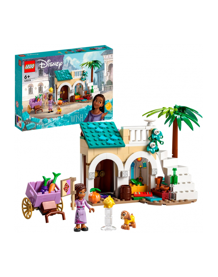 LEGO 43223 Disney Wish Asha in the City of Rosas, construction toy główny
