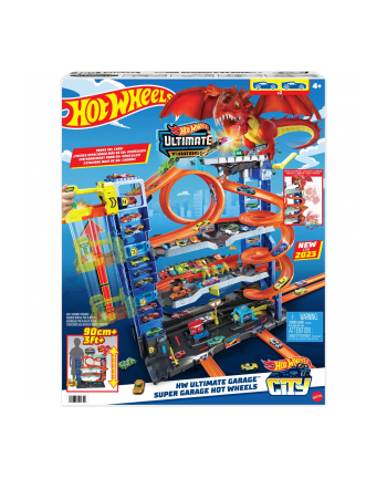 Hot Wheels City Ultimate Garage 23, play building ((Incl. 2 Hot Wheels vehicles))