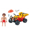 PLAYMOBIL 71040 Lifeguard Quad Construction Toy - nr 2