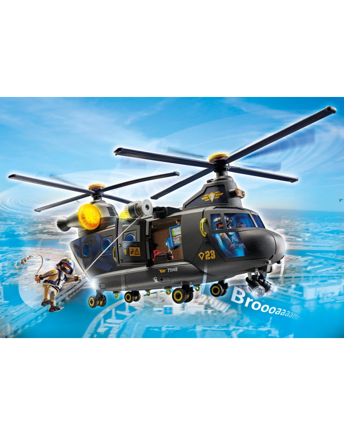 PLAYMOBIL 71149 City Action SWAT Rescue Helicopter Construction Toy główny