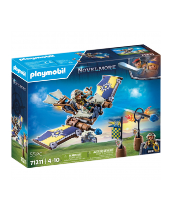 PLAYMOBIL 71211 Novelmore Dario's flying glider, construction toy