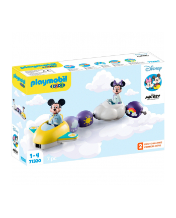 PLAYMOBIL 71320 1.2.3 ' Disney: Mickey ' Minnie's Cloud Train, construction toy