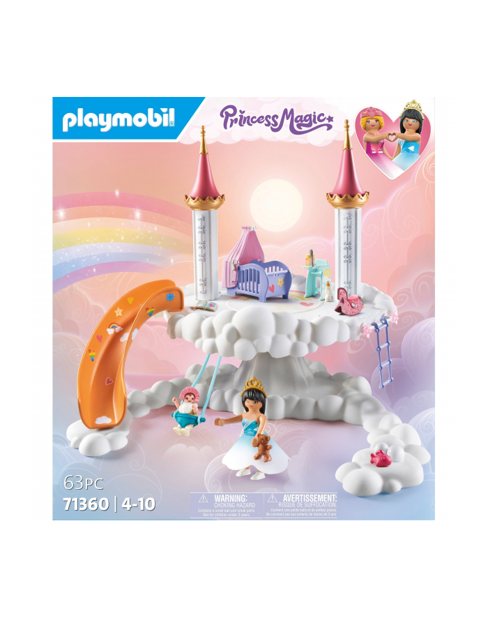 PLAYMOBIL 71360 Princess Magic Heavenly Baby Cloud Construction Toy główny