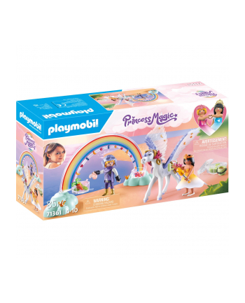 PLAYMOBIL 71361 Princess Magic Celestial Pegasus with Rainbow, construction toy