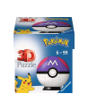 Ravensburger 3D Puzzle Ball Pokémon Master Ball - nr 1