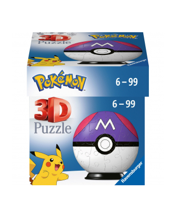 Ravensburger 3D Puzzle Ball Pokémon Master Ball