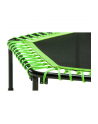 Salta Fitness trampoline, fitness device (Kolor: CZARNY/green, hexagonal, 140 cm) - nr 2
