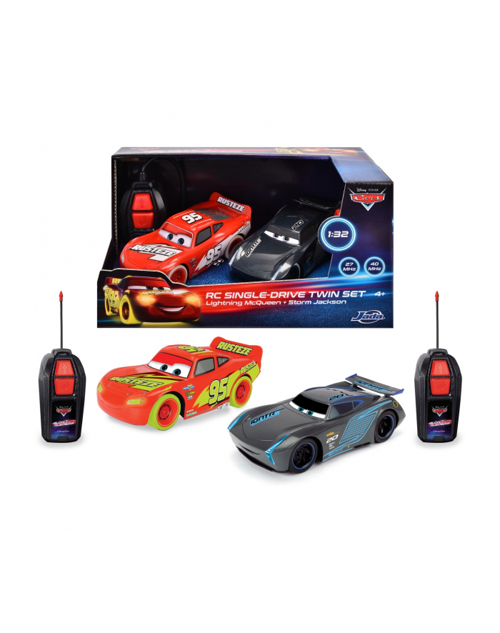 dickie Jada Toys RC Cars Glow Racers - Twin Pack (2x 14 cm, 27 MHz) główny